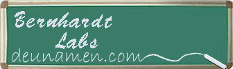 Bernhardt Labs Visitenkarte